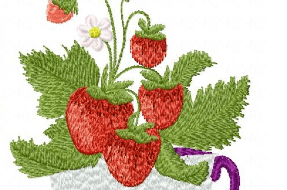 Cup of Strawberry: A Sweet Embroidery Review