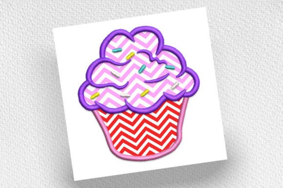 Cupcake Applique: A Sweet Stitch for Handmade Gifts