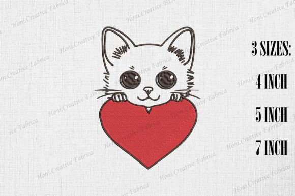 Cute Burmese Cat with Heart Valentine Review