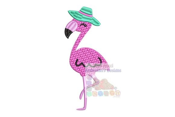 Flamingo with Hat: A Tropical Holiday Embroidery Review