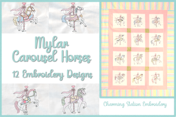 Mylar Carousel Horses: A Designer’s Review for Boutique Sweatshirts