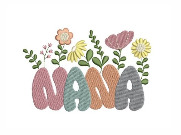 Nana Flower: A Heartfelt Mother’s Day Embroidery Review