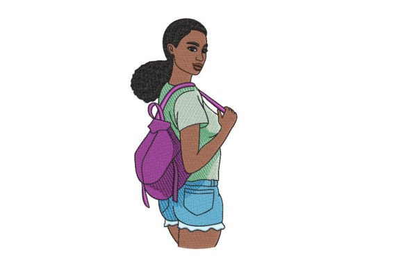 Reviewing Black Girl with a Backpack for Custom Gifts
