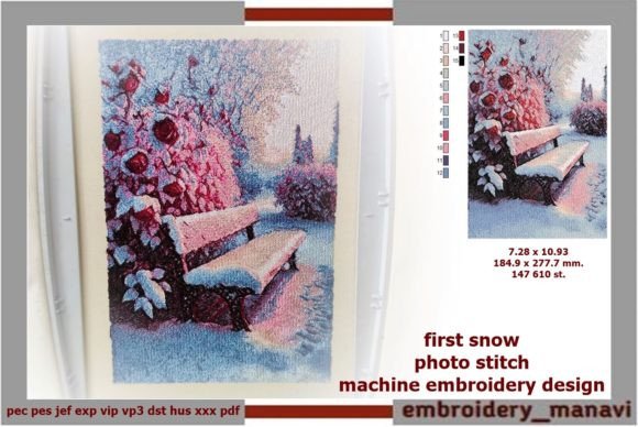 Reviewing Photo Stitch First Snow for Holiday Sales