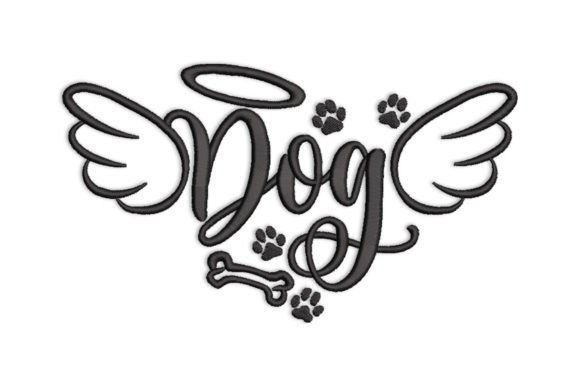 Reviewing the Dog Angel with Wings Design