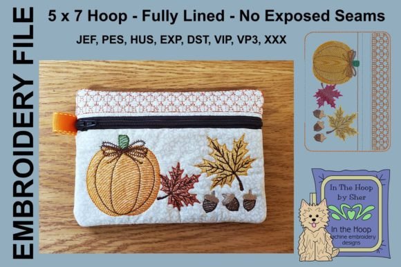 Reviewing the Fall Harvest Zipper Bag Design