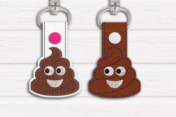 Reviewing the Poop Emoji ITH Key Fob Applique