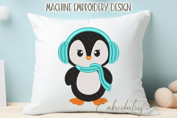 Reviewing Winter Penguin for Holiday Embroidery Projects