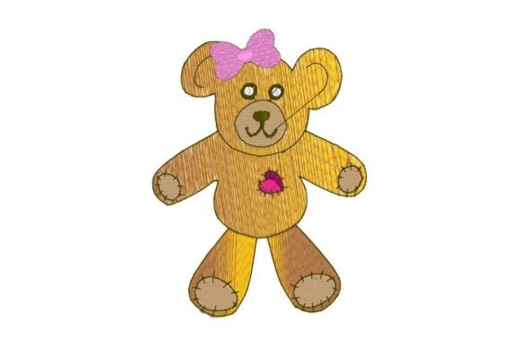 Sweet Teddy Girl Applique Review for Boutique Apparel